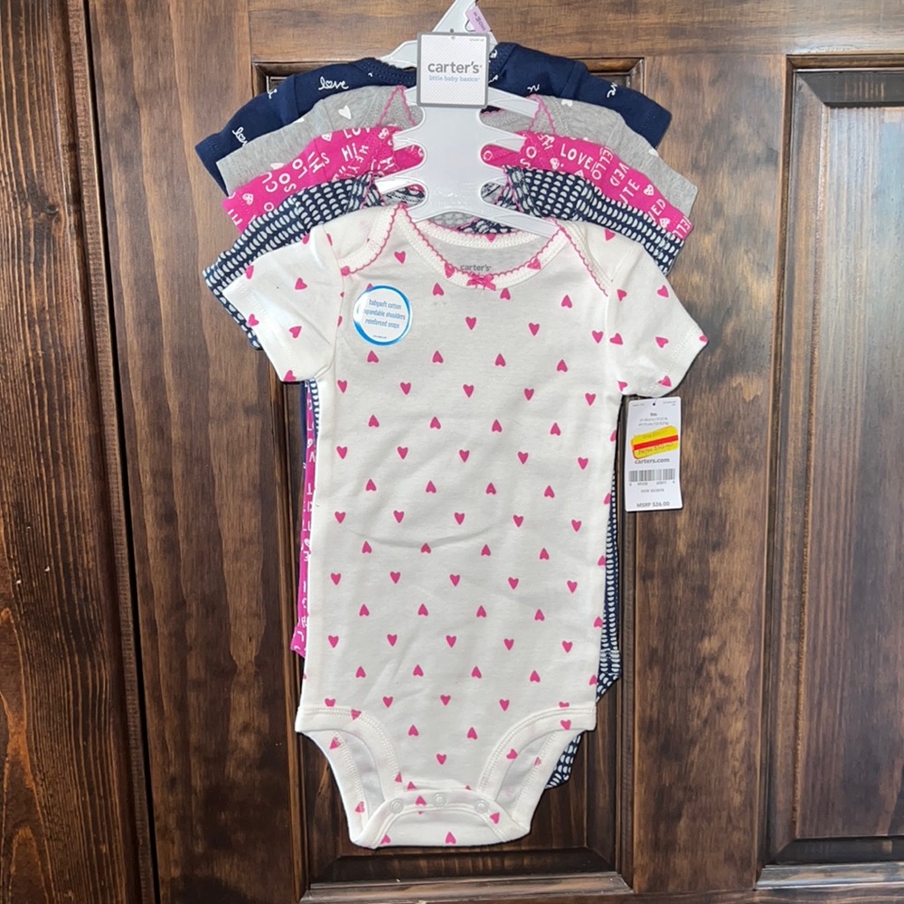 Carters 9 month onesies